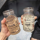 Axyaa Kawaii Cat Glass Cup 450ml - Heat Resistant, BPA-Free, Cute Design