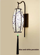 Axyaa Retro Chinese Wall Lamp for Living Room, Bedroom, Hallway, Study, Hotel, Corridor