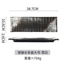 Axyaa Sushi Sashimi & Western Dessert Rectangular Plate - Commercial Creative