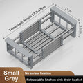 Axyaa Kitchen Sink Drain Basket: Multifunctional Storage & Washing Rack for Fruits/Vegetables