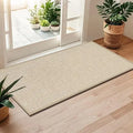 Axyaa Indoor Rubber Backing Door Mat 24x47, Absorbent & Non-Slip Low-Profile Entrance Mat