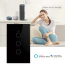 Axyaa Smart WiFi RF433 Touch Switch Voice Control App Panel Alexa Compatible