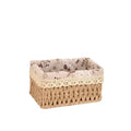 Axyaa Hand-woven Rattan Storage Baskets - Multi-Purpose, Home Decor, Toy Storage