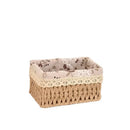 Axyaa Hand-woven Rattan Storage Baskets - Multi-Purpose, Home Decor, Toy Storage