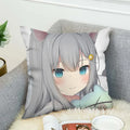 Axyaa Shizuku Anime Pillow Covers 45*45 Cushion Cover for Fall Decor
