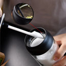 Axyaa Glass Seasoning Bottle Set with Lid Spoon for Kitchen Organization