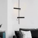 Axyaa Stainless Steel Pendant Light with Adjustable Rod