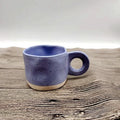 Axyaa Cartoon Print Porcelain Coffee Mug with Ring Handle
