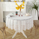 Axyaa White Lace Tablecloth for Wedding Decor and Events