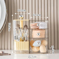 Axyaa Acrylic Makeup Organizer with Push-Lift Feature