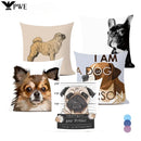 Axyaa Cute Animal Print Pillow Cover - 45X45cm