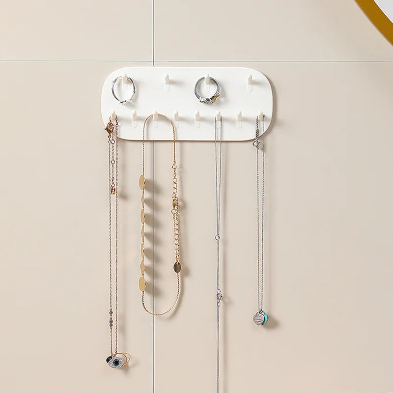 Axya Jewelry Display Rack - Wall Mounted Hook Storage Solution