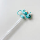 Axyaa Silicone Animal Straw Cover Cap for Stanley 40oz Tumbler Cup