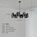 Axyaa Nordic Modern U-Shaped Water Pipe Lamp for Living Room and Bedroom