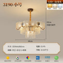 Axyaa Ring Chandelier Pendant Light Fixture for Modern Bedroom