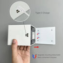 Axya Rechargeable LED Wall Lamp with USB Phone Power Bank