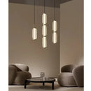Axyaa Nordic LED Chandelier Set for Living Room, Restaurant, and Staircase