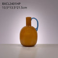 Axyaa Single Ear Glass Vase Hydroponic Color Bottle