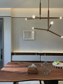 Axyaa Gold Y Shape Hanging Chandelier for Home Decor