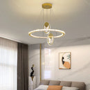 Axyaa Crystal Chandelier Stair Pendant Lamp Living Room Interior Lighting