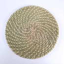 Axyaa Thatched Woven Meal Mat Set for Home and Daily Use