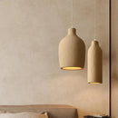 Axyaa Wabi Sabi LED Resin Chandelier: Elegant Pendant Light for Home Decor