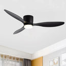 Axyaa Modern Ceiling Fan Light & Remote Control 45-52 Inch Chandelier in Living Room