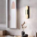 Axyaa Marble LED Wall Light in Copper Finish for Bedroom, Stair, Aisle, Dining Room & Parlor