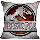 Axyaa Jurassic Park Dinosaur Print Throw Pillow Cover - Home Decor Pillow Case
