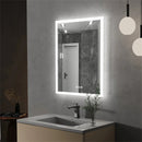 Axyaa Backlit Bathroom Mirror 400x500mm Wall Mounted Vanity Anti-Fog with Light Memory