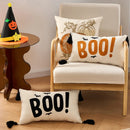 Axyaa Halloween Maple Pumpkin Thanksgiving Cushion Cover Set