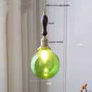 Axyaa Wood LED Pendant Lamp for Bedroom Dinning Living Room