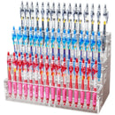 Acrylic Pen Holder Makeup Brush Display Organizer by Axyaa