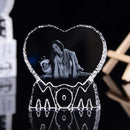 Axyaa Love Crystal Photo NightLight with Bluetooth Music Player
