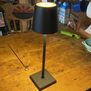 Axyaa Cordless Rechargeable Table Lamp - Poldina Waterproof Touch Switch