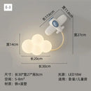 Axyaa Cartoon Wall Lamp: LED Home Wall Decoration for Living Room and Bedroom
