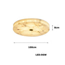 Axyaa Marble Series LED Ceiling Chandelier for Living Room & Bedroom