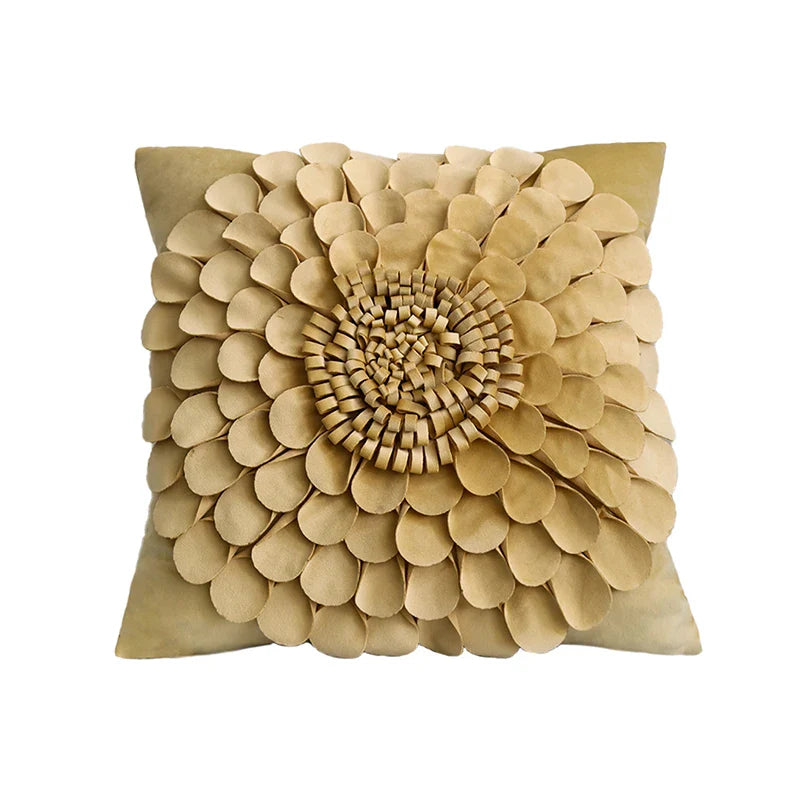 Axyaa Plush Corduroy Christmas Pillow Cover for Modern Home Decor