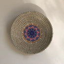 Axyaa Seaweed Straw Plate Wall Hanging - Handmade Scandinavian Nordic Style Decor
