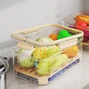 Axyaa Large Capacity Crisper Box for Food Preservation and Storage