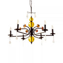 Axyaa Bauhaus Chandelier Retro Minimalist Candle Light French Restaurant Bedroom Lighting