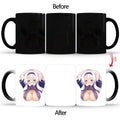Axyaa Ceramic Color Changing Coffee Mug - Sexy Girl Design - Thermal Cup