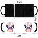 Axyaa Ceramic Color Changing Coffee Mug - Sexy Girl Design - Thermal Cup