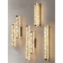 Axyaa Crystal Wall Lamp: Modern High-Grade Living Room Bedroom Bedside Light