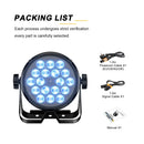 Axyaa LED Wash Par Light 18x12W IP65 Waterproof for Club Stage Concert