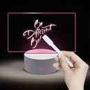 Axya LED Message Board Night Light with Pen - Gift for Kids, Girlfriend, Creative Decoration