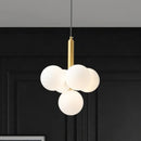 Axyaa Nordic Minimalist Magic Bean Pendant Light - Luxurious Creative Chandeliers