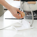 Axyaa Spoon Rests Lid Holder Spatula Stand Non-slip Kitchen Organizer