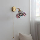 Axyaa Butterfly Glass LED Wall Light for Bedroom and Living Room