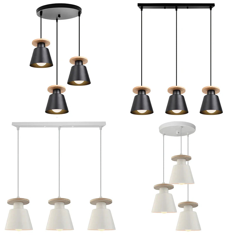 Nordic Indoor Pendant Lights by Axyaa: Modern Kitchen Dining Room Lighting Fixture